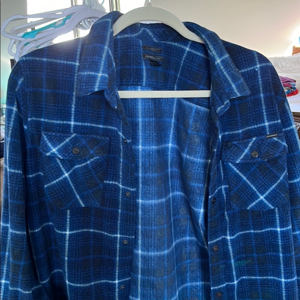 O’Neill fleece flannel button down